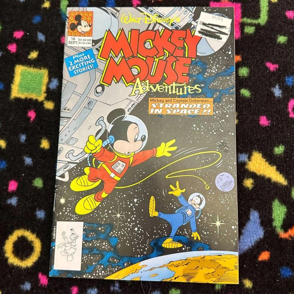 MICKEY MOUSE ADVENTURES COMIC BOOK